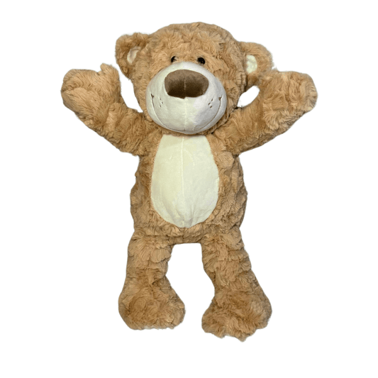 Milo de knuffelbeer - Make a bearKnuffelbeer Milo, een zachte beer van 40 cm, ideaal voor knuffelen en personaliseren.